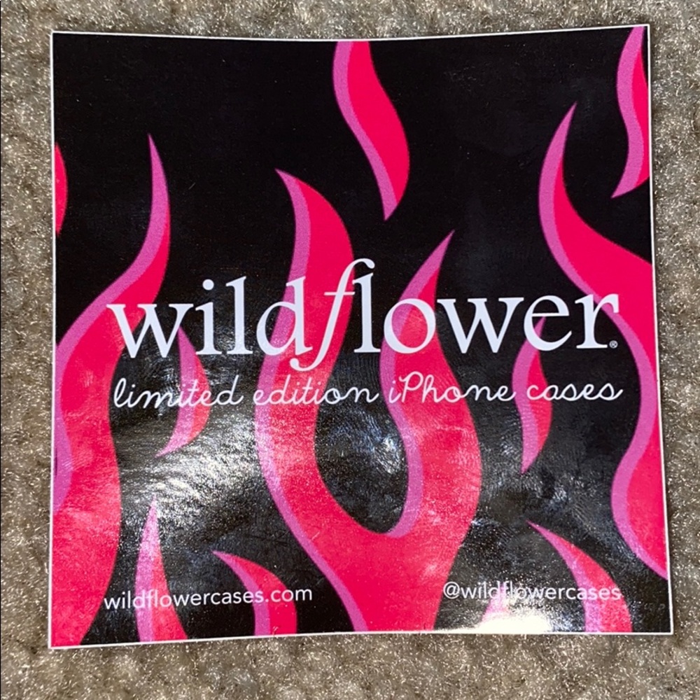 Wildflower stickers